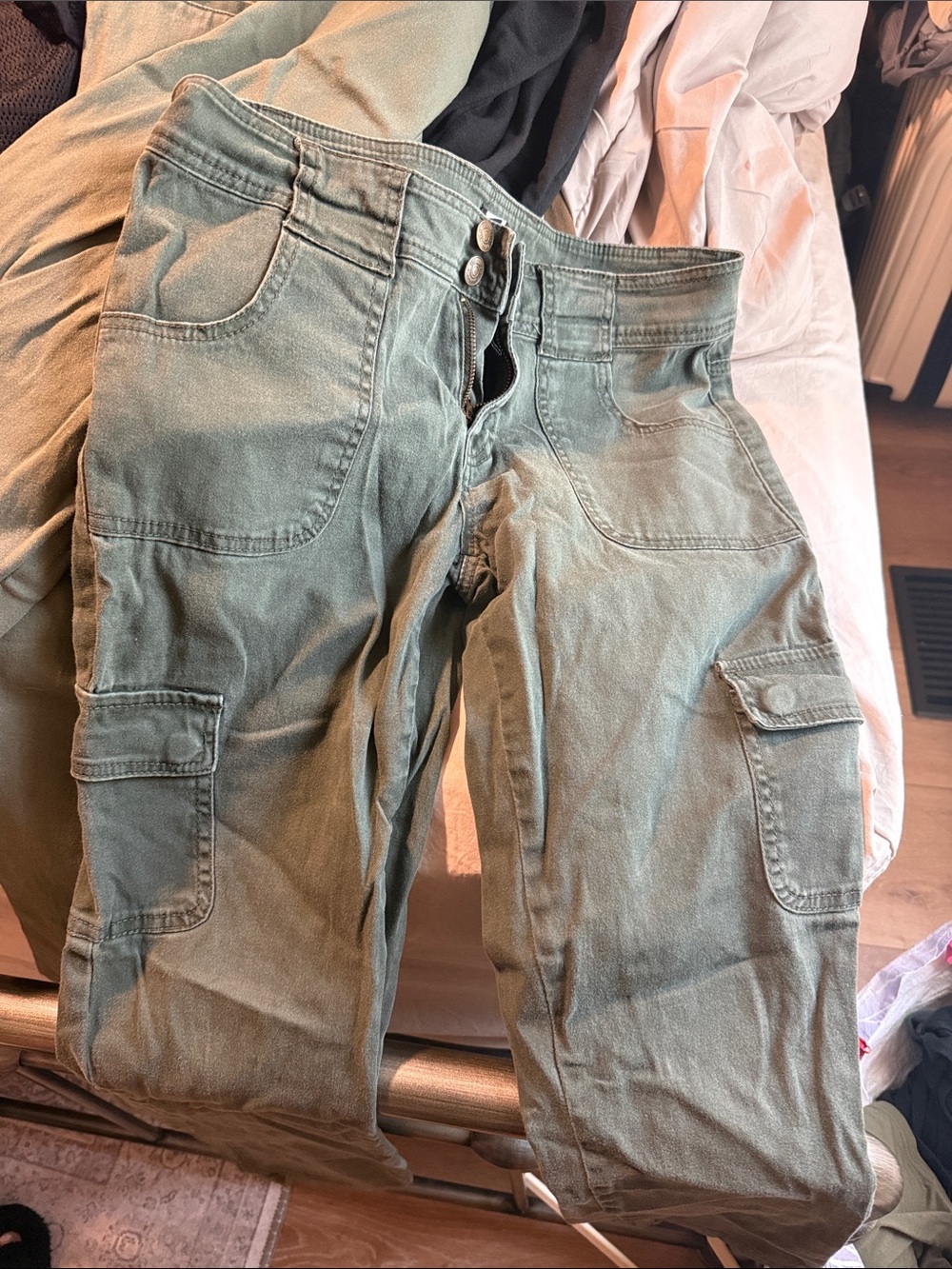 Olive Cargo Pants